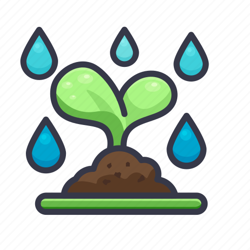 Plant, watering, tree, ecology, environment, green icon - Download on Iconfinder
