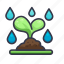 plant, watering, tree, ecology, environment, green 