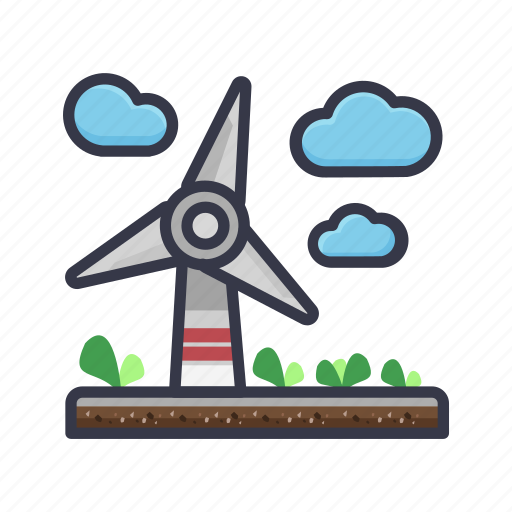 Wind, power, energy, ecology, green, environment icon - Download on Iconfinder