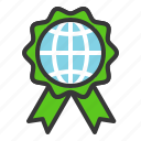 badge, earth day, ecology, environmental protection, green