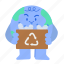 earth, remove, bottle, recycle, plastic, save, planet, bin 