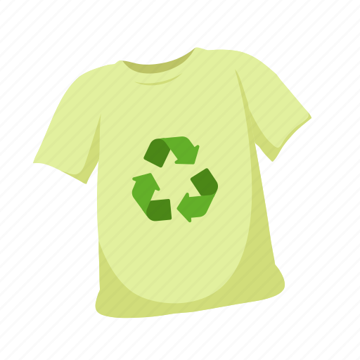 Recycle, shirt, clothing, garbage, bin, green, ecology icon - Download on Iconfinder