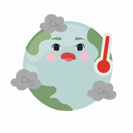 Earth, pollution, hot, globe, world, international, environment icon - Download on Iconfinder