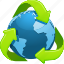 earth, ecology, environment, globe, planet, recycle, recycling 