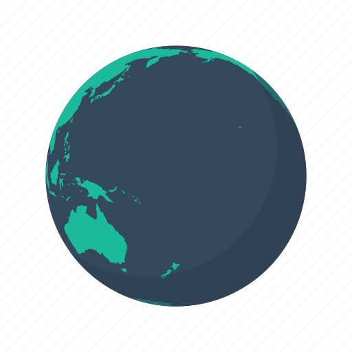 Arctic, australia, earth, globe, pacific, planet, sea icon - Download on Iconfinder