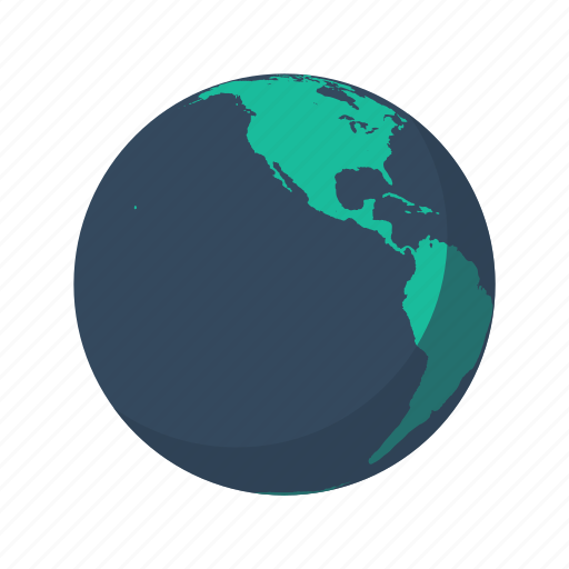 America, earth, globe, north, planet, sea, south icon - Download on Iconfinder
