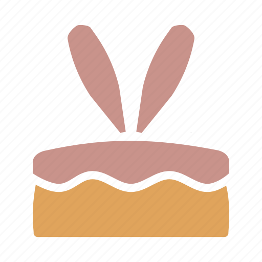 Bunny, cake, dessert, ears, easter, rabbit icon - Download on Iconfinder