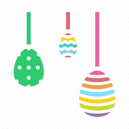 Decoration, easter, egg, eggs, hanging, paschal, hygge icon - Download on Iconfinder