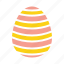decorated, decoration, easter, egg, paschal, stripes, waves 