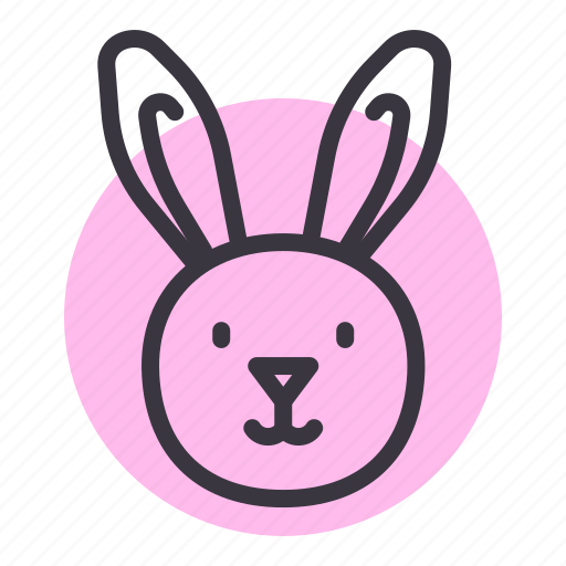 Bunny, cute, easter, happy, rabbit icon - Download on Iconfinder