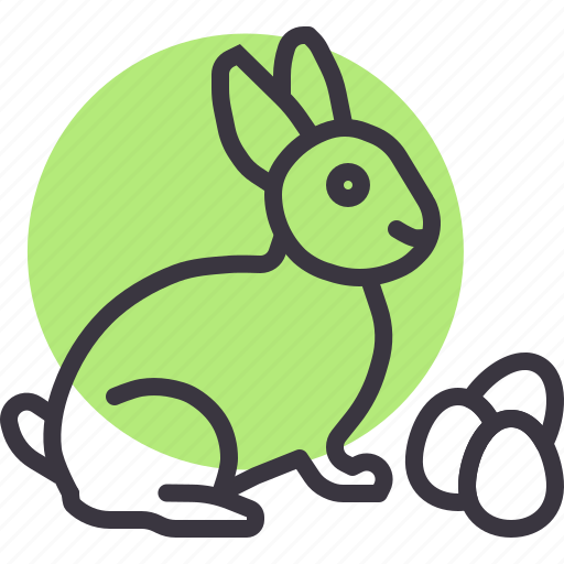 Bunny, easter, eggs, paschal, play, rabbit icon - Download on Iconfinder