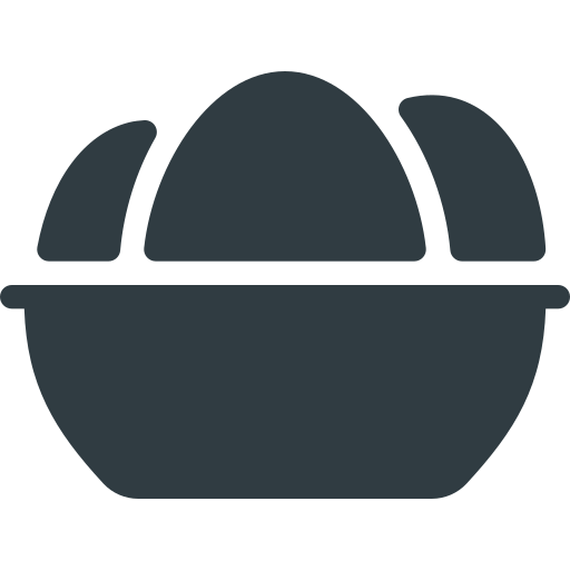 Basket, easter, eggs, plate icon - Free download