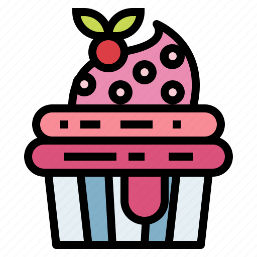 Bakery, cupcake, dessert, muffin icon - Download on Iconfinder