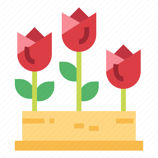 Flower, garden, nature, tulip icon - Download on Iconfinder
