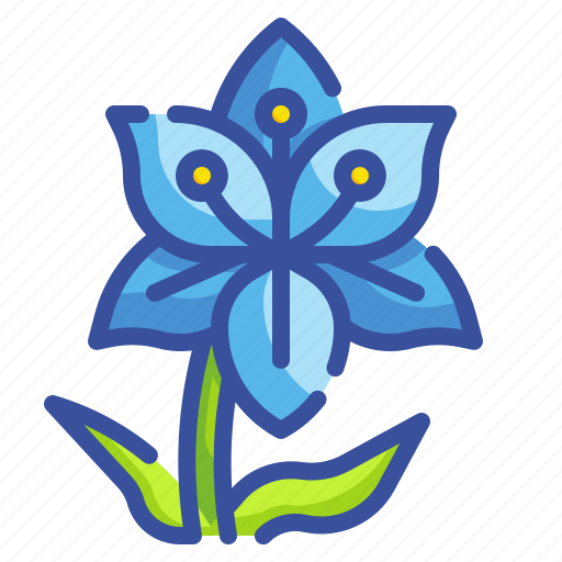 Blossom, botanical, flower, garden, lily, nature, petals icon - Download on Iconfinder