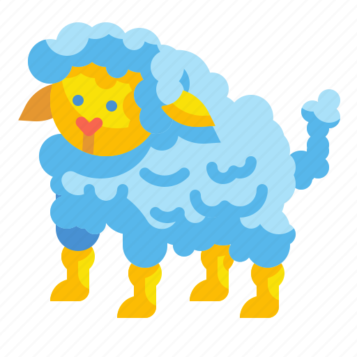 Animal, ewe, goat, lamb, mammal, sheep, wool icon - Download on Iconfinder