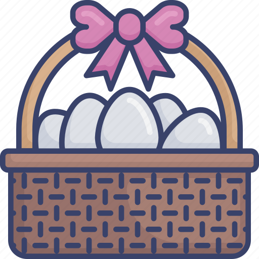 Basket, easter, egg, eggs, food, hunt icon - Download on Iconfinder
