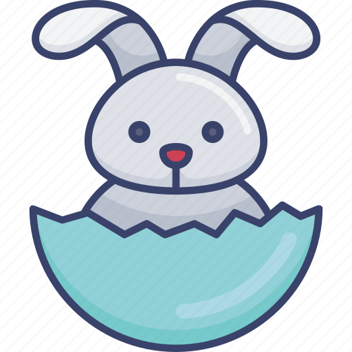 Animal, bunny, ecology, eggshell, nature, rabbit icon - Download on Iconfinder