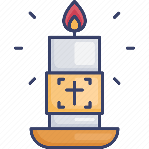 Candle, decor, decoration, fire, flame, light icon - Download on Iconfinder