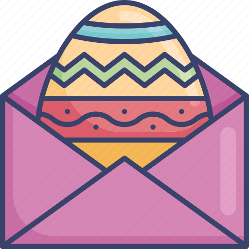 Easter, egg, envelope, invitation, letter, message icon - Download on Iconfinder
