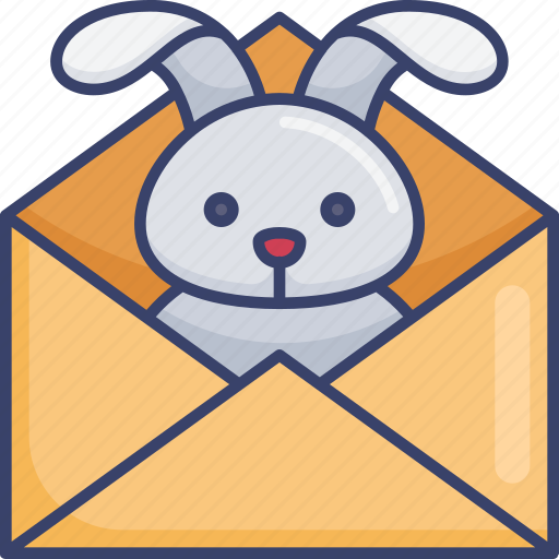 Animal, email, envelope, invitation, mail, message, rabbit icon - Download on Iconfinder
