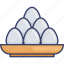 bowl, egg, eggs, food, organic, plate 