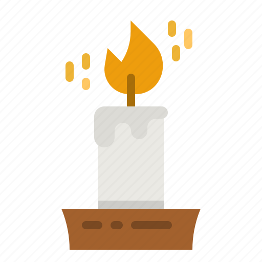 Candle, candelabra, candlestick, fire, easter icon - Download on Iconfinder