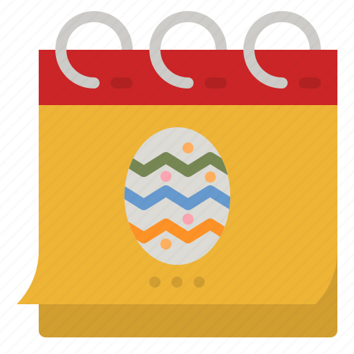 Easter, calendar, egg, christian, celebration icon - Download on Iconfinder