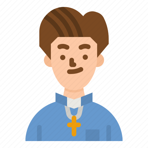 Priest, people, user, profile, professions icon - Download on Iconfinder