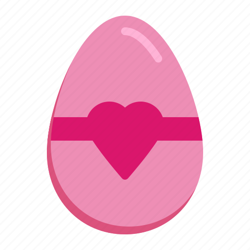 Easter, egg, decoration, heart icon - Download on Iconfinder