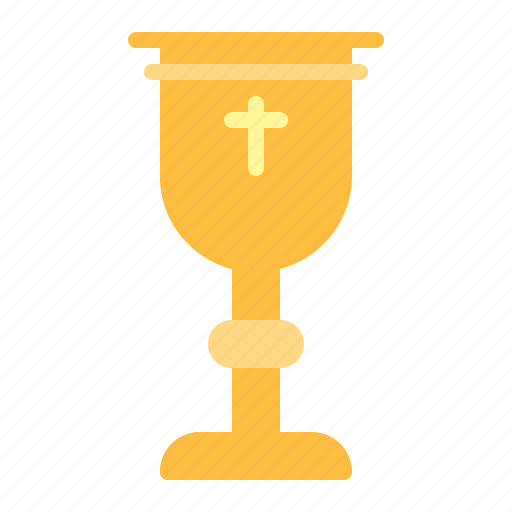 Easter, chalice, holy, goblet, cross icon - Download on Iconfinder