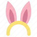easter, bunny, ears, rabbit, spring, holiday, decoration, egg, food