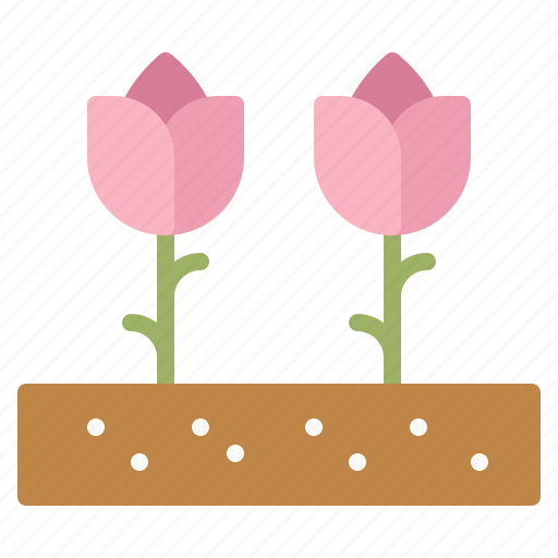 Tulip, spring, tulip bud, floral, bloom, garden, nature icon - Download on Iconfinder