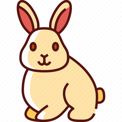 Bunny, rabbit, easter, cute, animal, mammal, holiday icon - Download on Iconfinder
