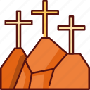 golgotha, christian, cross, religious, calvary, death cross, easter
