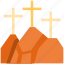 golgotha, christian, cross, religious, calvary, death cross, easter 