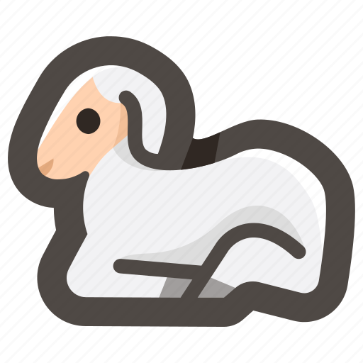 Animal, christ, easter, jesus, lamb, ram, sheep icon - Download on Iconfinder