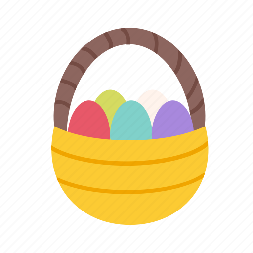 Decoration, draw, easter, egg, eggs, spring, basket icon - Download on Iconfinder