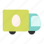 deliver, easter, egg, transport, truck 