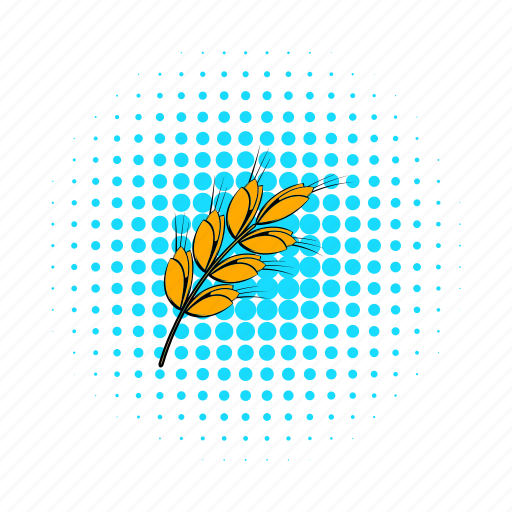 Barley, beer, brewery, comics, dry, ear, grain icon - Download on Iconfinder