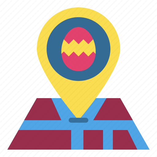 Easterday, map, location, easter, pin, place icon - Download on Iconfinder