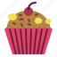 easterday, muffin, cupcake, dessert, sweet, bakery 