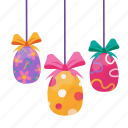 easter, candy, bow, egg, easter egg, rabbit, festivity, celebration, decoration