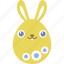 bunny, easter, egg, emoji, emotion, rabbit, smile 