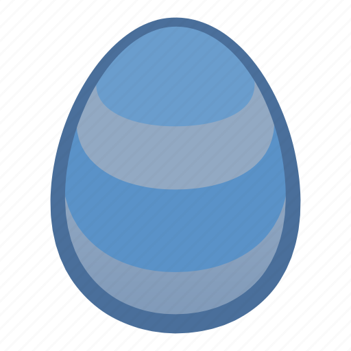 Colored, decoration, easter, egg, holiday, hunt, season icon - Download on Iconfinder