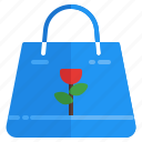 bag, buy, cart, ecommerce, flower, shop, shopping