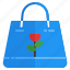 bag, buy, cart, ecommerce, flower, shop, shopping 