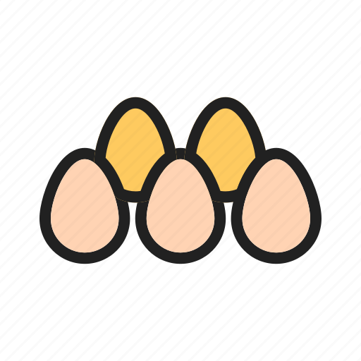 Breakfast, egg, eggs tray, food, hen, tray icon - Download on Iconfinder