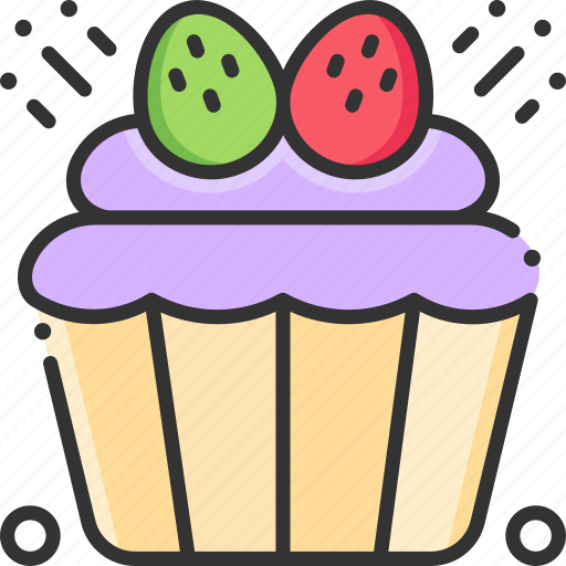 Cupcake, food, muffin, sweet icon - Download on Iconfinder