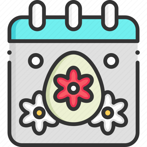 Calendar, celebration, day, easter, easter day icon - Download on Iconfinder